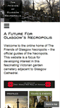 Mobile Screenshot of glasgownecropolis.org